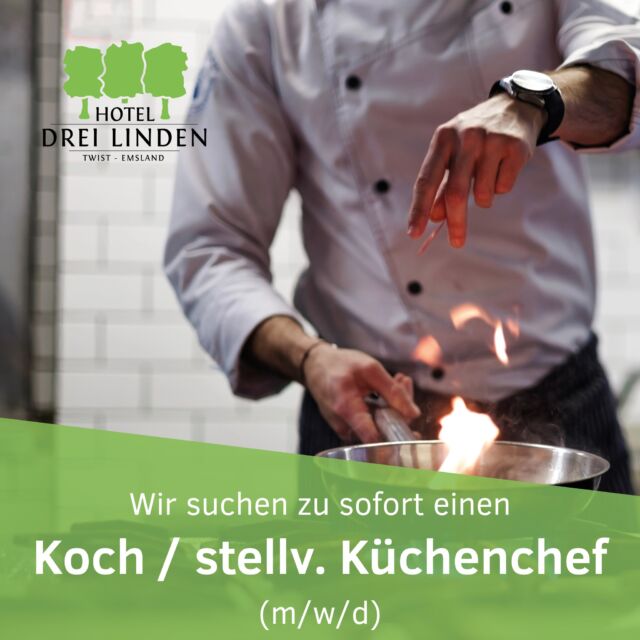 Zur Verstärkung unseres Küchen-Teams suchen wir zu sofort einen Koch / stellv. Küchenchef. (m/w/d)

Alle Infos 👉 https://hotel-drei-linden.com/stellenangebot_koch/
Gerne teilen!

#job #koch #twist #emsland #jobangebot #karriere #hotel #restaurant #dreilinden